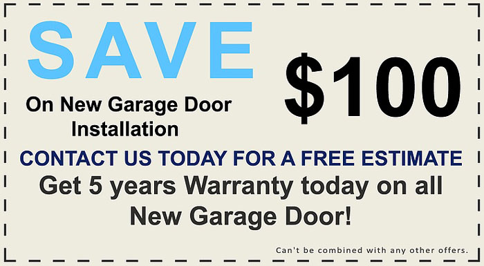 Garage Door Repair Coupon