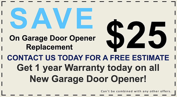 Garage Door Repair Coupon